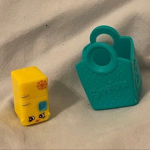 Shopkins Season 3 Frost T Fridge With Bag - Rare
